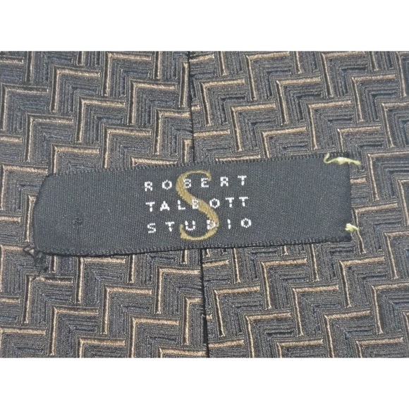 Robert Talbott Studio Men’s Necktie Made in USA - Picture 5 of 7